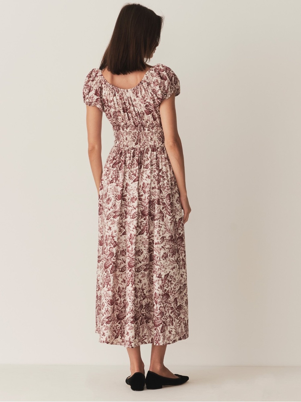 NWOT Dôen Quinley Dress in Toile Botanique | Size M - Picture 4 of 16